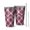 Red Blue White, variant on 16oz Tumblers Black White Checkerboard Checkered Pattern Stainless Steel Vacuum Insulated Double Wall Travel Tumbler Cups Mug with Lid and Straw,Cleaning Brush for Coffee,Tea