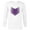 White, variant on Hawkeye Series Halftone Purple Arrow - Long Sleeve T-Shirt for Men – Customized-Royal