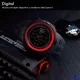 thumbnail image 2 of Reloj de pulsera Skmei 1251 de cuerpo color negro, digital, para hombre, fondo negro, con correa de poliuretano color negro, dial gris, minutero/segundero rojo y blanco, bisel color negro, luz verde y, 2 of 8