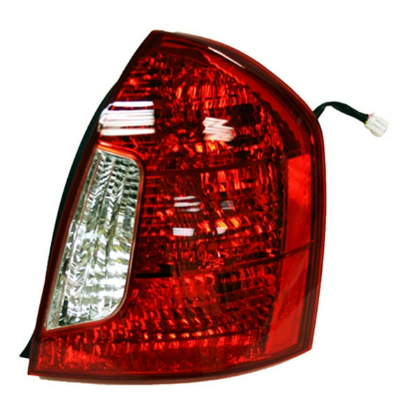 KAI New Economy Replacement Passenger Side Tail Light Assembly, Fits 2006-2011 Hyundai Accent Sedan