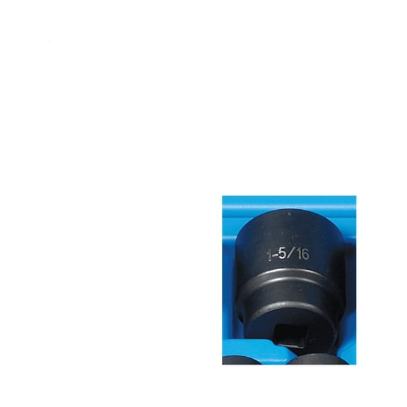 Grey Pneumatic 1/2" Drive x 1-5/16" Standard - 12 Point Socket