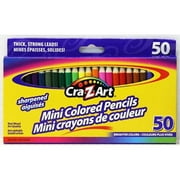 Pack of 50 Cra-Z-Art Mini Colored Pencils