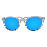 Spy Optic Hi-Fi sunglasses crystal frame Gray Light Blue Spectra Lens NEW