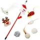 thumbnail image 4 of 8PCS Navidad Cat Stocking Cat Teasing Toy Set Juguetes interactivos para mascotas de Navidad, 4 of 6