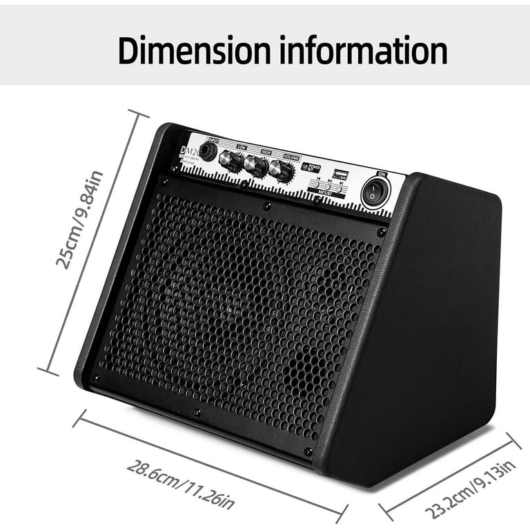 Coolmusic DM20 20W Bluetooth Personal Monitor Amplifier Electric