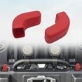 thumbnail image 3 of MYG 2X For Jeep For Wrangler For JK For JL 2007-2023 Front Bumper Tow Hook Covers, 3 of 8