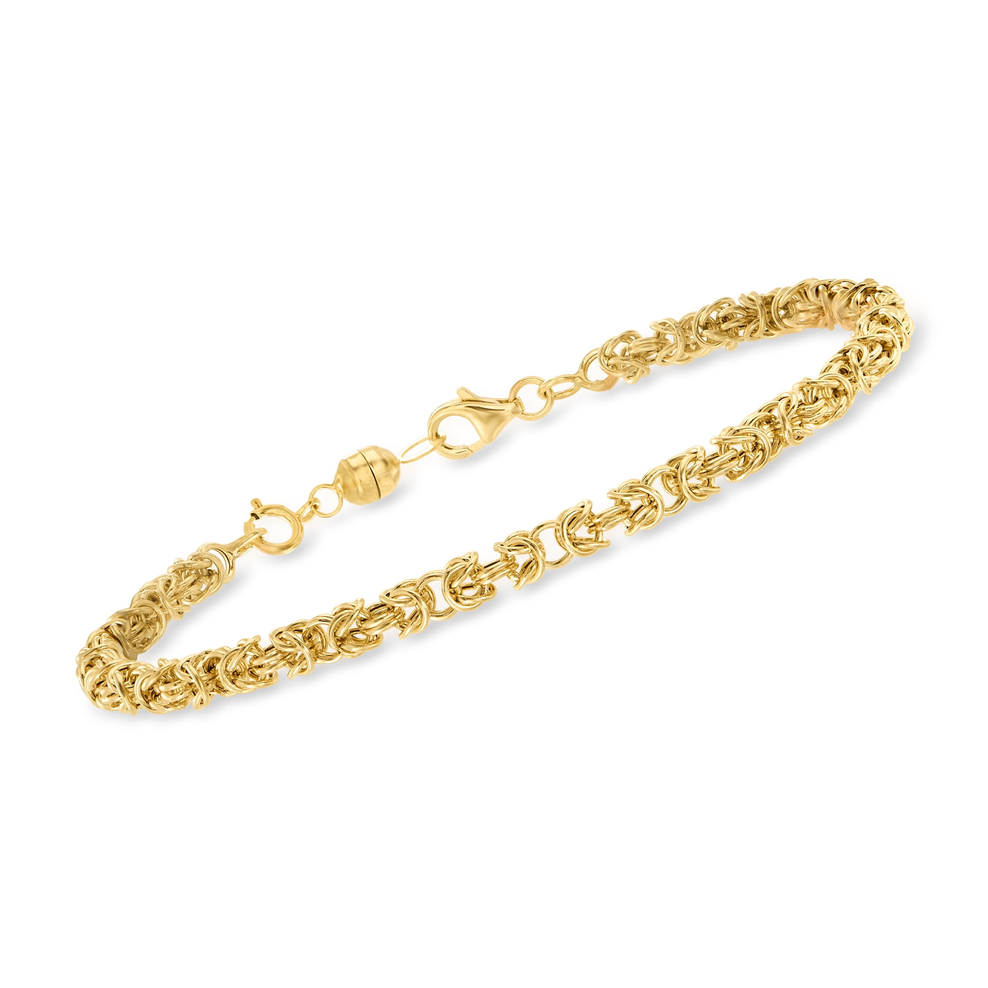 Ross-Simons Italian Set Of 2 Small Magnetic Clasp Converters: 14kt Yellow Gold, Women's, Adult