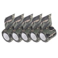 thumbnail image 3 of VGEBY 5 unids/Set Autoadhesivo telescópico no Tejido Cinta de Camuflaje para Exteriores Caza y Caza Cinta de Ciclismo de Camuflaje a Prueba de Humedad17 * 16 * 5cm-Selva) Khall Tendencias, 3 of 6