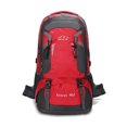 thumbnail image 2 of Naiovety de 60L para acampar al aire libre, mochilas de gran capacidad, para escalada, viaje de pesca, bolsa ligera plegable Ropa Deportiva, Zapatos Rojo, 2 of 6