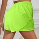 thumbnail image 2 of TaTaai Women's Breathable Solid Color Elastic Waist Shorts Anti-Slip Safety Liner 5" Pants with Pockets Casual Daily Wear Knee Length Shorts Gift, 2 of 7
