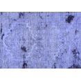 thumbnail image 1 of Ahgly Company Machine Washable Indoor Rectangle Patchwork Blue Transitional Area Rugs, 7' x 10', 1 of 4