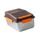 thumbnail image 3 of Contenedor de comida para mascotas, contenedor de almacenamiento de granos, organizador de cocina hermético, cubo de arroz, comida Naranja para 5KG, 3 of 9