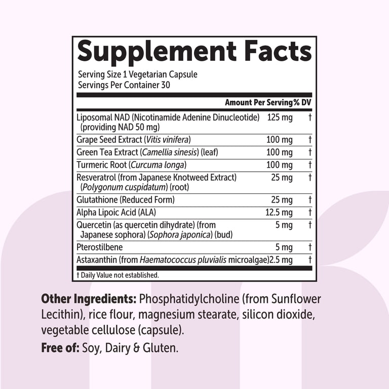 micro ingredients glutathione Reduced 120 Vegetarian Capsules (500 mg per Micro Ingredients Liposomal Reduced Glutathione