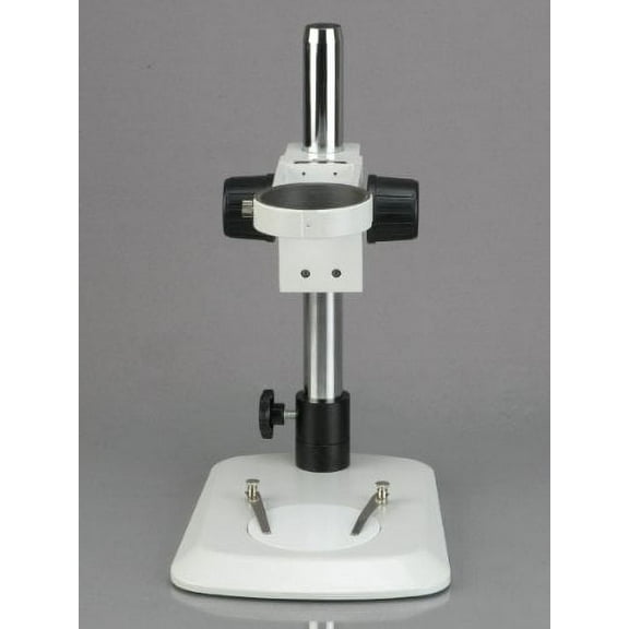 AmScope TS110L-FR Microscope Table Stand with Butterfly Base, Long Post and Focusing Rack