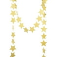 thumbnail image 3 of 4 Pcs 52 Feet Gold Glitter Star Paper Garland,Bexikou Double Side Star Hanging Decorations,Sparking Twinkle Star Garland for Birthday Wedding Engagement Baby Shower Christmas Holiday Party, 3 of 8