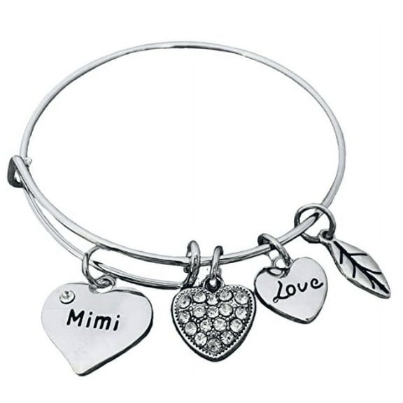 MIMI Bracelet, MIMI Charm Bangle, Grandma Jewelry, Grandma Gifts for Women