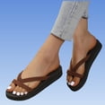 thumbnail image 5 of Agkizg Womens Indoor Outdoor Slides, Beach Walking Sandals, Slide Sandals Comfortable Plus Size Open Toe Casual Indoor Outdoor Summer Beach Slippers, 5 of 7