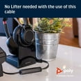 thumbnail image 3 of Plantronics - Cable de interruptor de gancho electrónico APP-51 (Poly) - Control remoto de llamadas telefónicas de escritorio - Funciona con teléfonos de escritorio Poly, 3 of 4