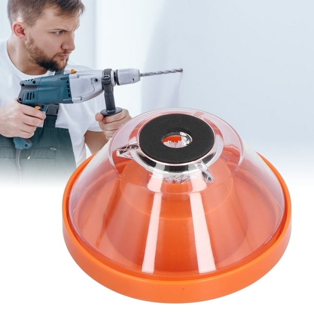 Colector de Polvo de Taladro antideslizante Eléctrico a Prueba de Golpes, Forma de Cuenco Duradera y Práctica, ideal para Herramientas Eléctricas de Bricolaje, Protector DE