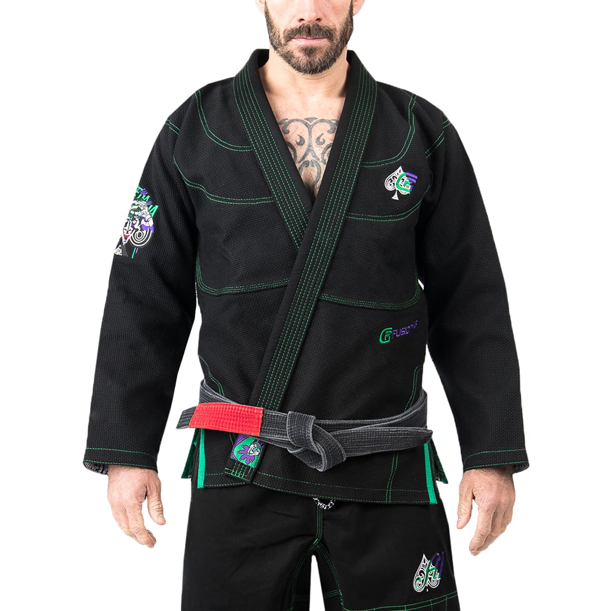 NEW Battle Gear Black Brazilian Jiu Jitsu Kimono Gi A2 BJJ 