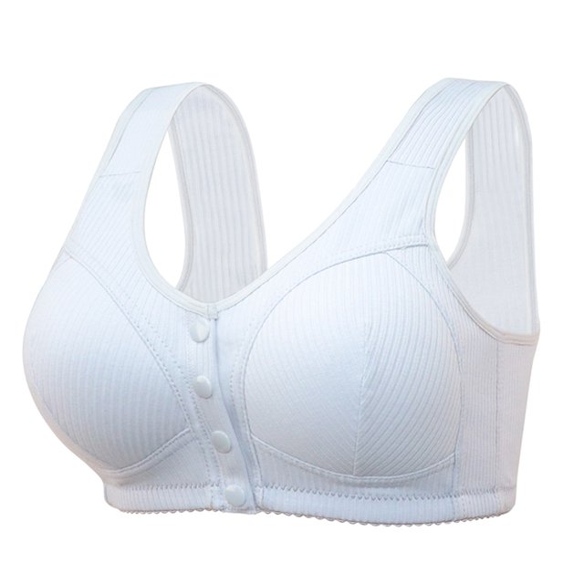 Clearance Sale 2025 Bra Women Sexy Lace Front Button Shaping Cup Adjustable Shoulder Strap Large Size Bra