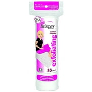 Swisspers Premium Exfoliating Cotton Rounds 80 ea (Pack of 3)