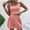 Red, variant on Hauaitttt Two Piece Outfits Women Summer Shorts Sets 2 Piece Sleeveless Matching Crop Top and High Waisted Shorts for Women Lap for Women Cute Swimming Suits Cute Summer Clothes for Juniors Ladies