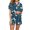 Floral -A, variant on Oalirro Pajama for Women Set Two Piece Short Sleeve Button Down Pajamas Sets Summer Soft Lounge Sets for Women Sleepwear PJS
