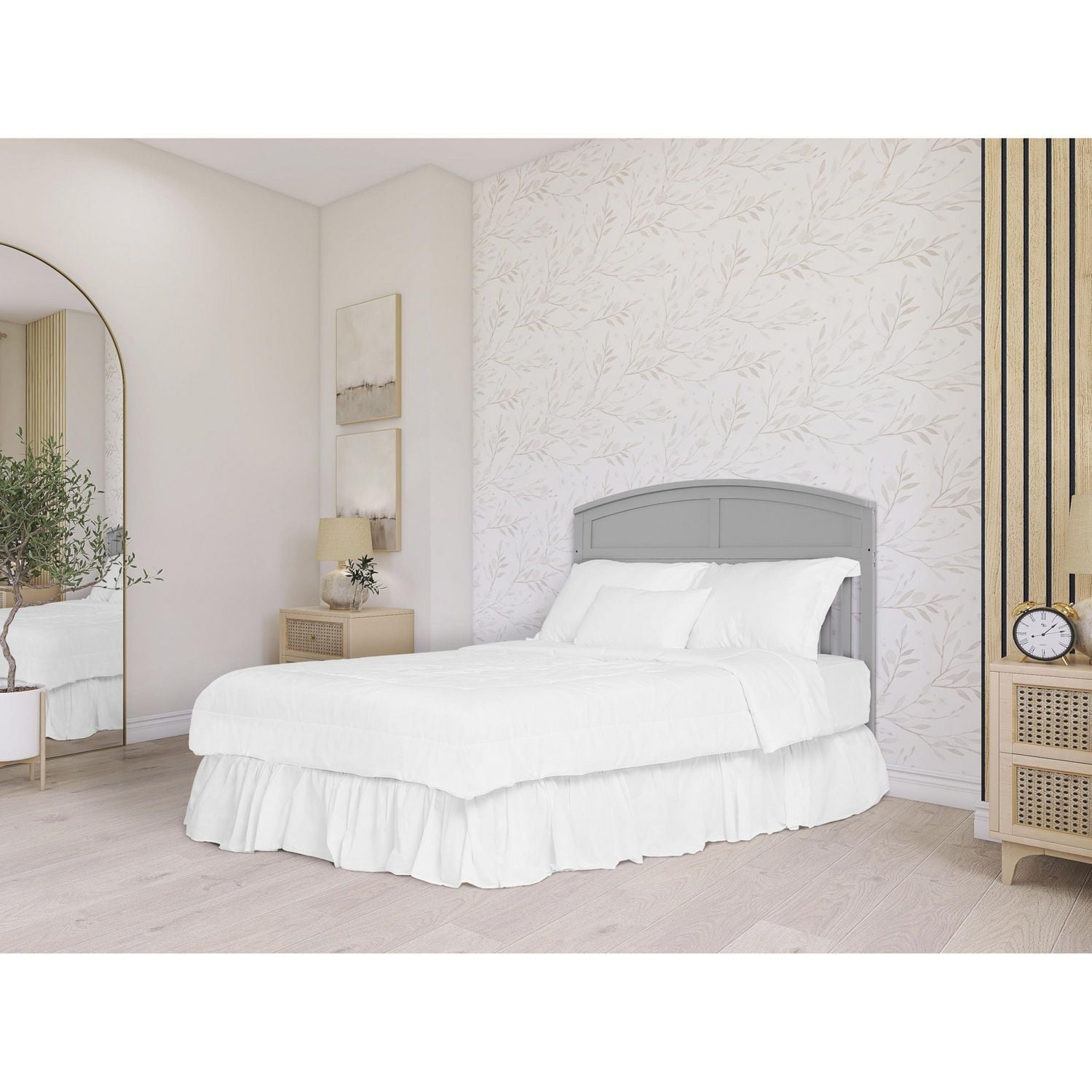 Dream On Me Storybrooke 5 in 1 Convertible Crib with Under Drawer