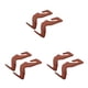 thumbnail image 2 of Riwesomey Suspensión del respaldo del asiento del vehículo Ganchos universales Titular Interior 2 piezas Marrón Type1 NO1 Riwesomey CBP312588, 2 of 6
