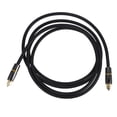 thumbnail image 1 of Homoyoyo Optical Digital Audio Cable Optic Wire Digital Audio Optical Cable Black 1Set, 1 of 7