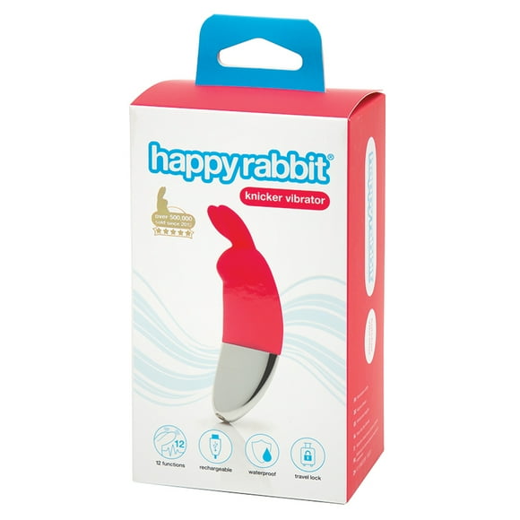 Happy Rabbit Knicker Panty Vibrator, Pink