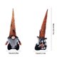 thumbnail image 5 of Gnomos de Halloween hechos a mano Bruja Tomte sueco Tomte sueco para el hogar Decoración para la fiesta de Halloween Decoración para la mesa del porche, 5 of 7