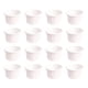 thumbnail image 1 of EeaseMX 100 moldes desechables para pasteles, resistentes al calor, para muffins, cupcakes y más (blancos), 1 of 7