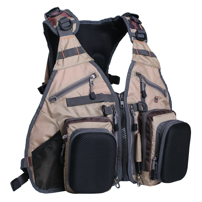 Kylebooker Fly Fishing Vest Pack Adjustable for Men and Women Fv02, adult Unisex, Size: One size, Green