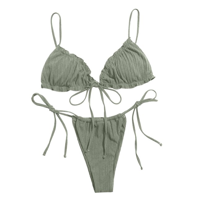 Summer Women's Sexy Two - Piece Bikini - Suitable for Small Breasts, Comfortable for Bathing