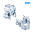 thumbnail image 3 of Unique Bargains 8-10mm Mini Fuel Injection Hose Clamp Zinc Plated Steel Fuel Line Clamp 10 Pack, 3 of 5