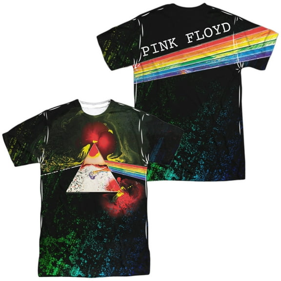 Pink Floyd - Dark Side Of The Moon (Front/Back Print) - Short Sleeve Shirt - Medium