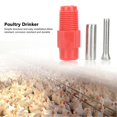 thumbnail image 4 of 40Pcs Automatic Chicken Water Drinker Poultry Waterer Drinking Nipple Farming Accessories, 4 of 5