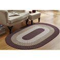 thumbnail image 3 of Better Trends SS-3PCB2472BUS 24 x 72 in. Reversible Country Braid Rug Set - Burgundy Stripe - 3 Piece, 3 of 3