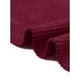 thumbnail image 6 of DARING DIVA Women's High Waist A Line Midi Skirts with Pockets Small Burgundy, 6 of 6