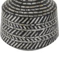 thumbnail image 4 of DecMode 16" Tribal Handmade Black Mother of Pearl Shell Vase, 4 of 8