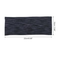 thumbnail image 4 of Unique Bargains 1 Pc Breathable Headband for Yoga Navy Blue Black, 4 of 6