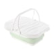 thumbnail image 4 of Cesta de Picnic plegable con tapa, bolso con asa, cesta de almacenamiento de ropa sucia, fregadero de Camping para cocina, hogar, senderismo, RV Verde, 4 of 8