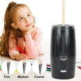 NAZISHW Electric Pencil Sharpener Automatic Pencil Sharpener Large Bore