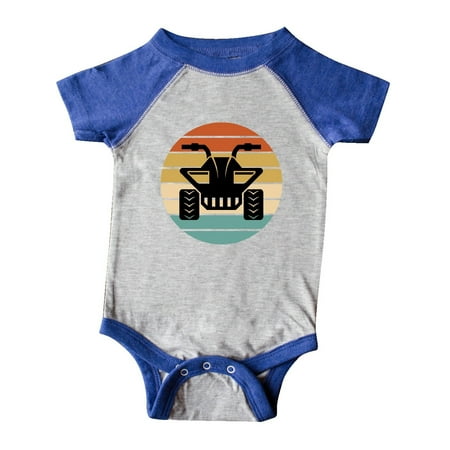 

Inktastic Off Roading Mudding Retro Sunset Gift Baby Boy or Baby Girl Bodysuit