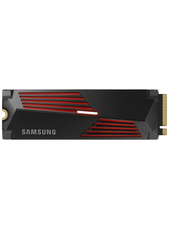 Samsung 990 PRO with Heatsink PCIe 4.0 NVMe SSD 4TB, Black