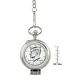 thumbnail image 6 of Proof JFK Half Dollar Coin Pocket Watch with Skeleton Movement, 6 of 6