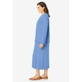 thumbnail image 3 of Woman Within Plus Size Lettuce Trim Knit Jacket Dress, 3 of 4