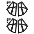 thumbnail image 4 of Bisagra para gabinete de zapatos Jadeshay 4 piezas ABS, 4 of 8
